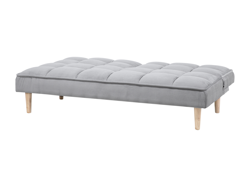 Sofá cama SILJAN Gris claro Gris