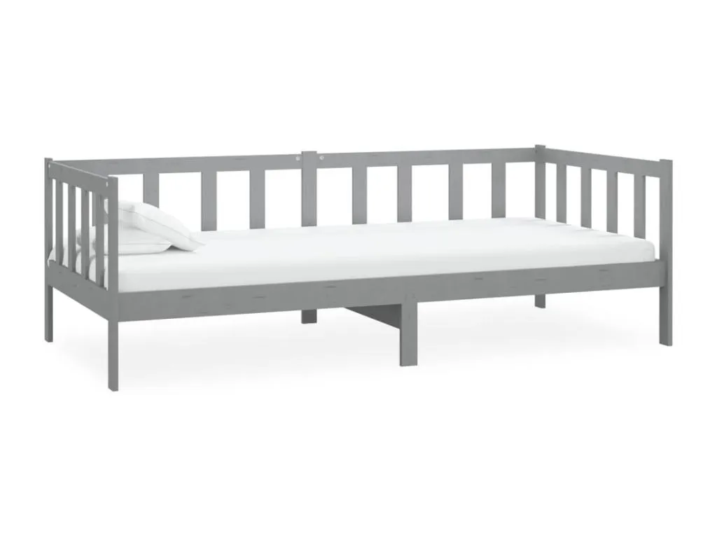 Sofá cama de Casabellaes maciza de Casabellaes gris 90x200 cm 01674BDWU