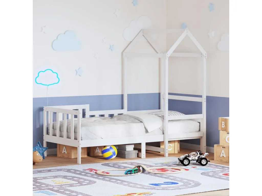 Sofá cama con techo Boverdeco maciza de Boverdeco blanco 90x190 cm